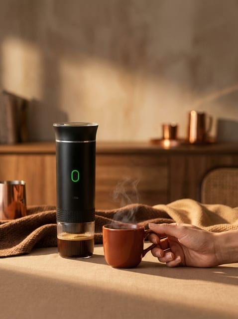 Gros plan sur la crema d'un espresso préparé avec L'Allongé